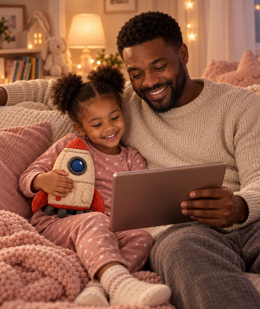 Clear personalization without sensitive child data.