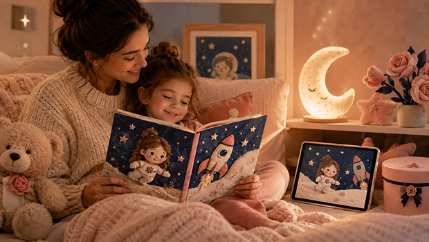 Clear personalization without sensitive child data.