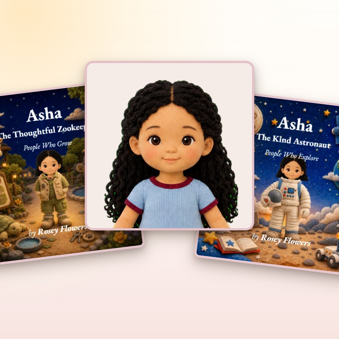 The avatar helps a young child recognize that this adventure is theirs.