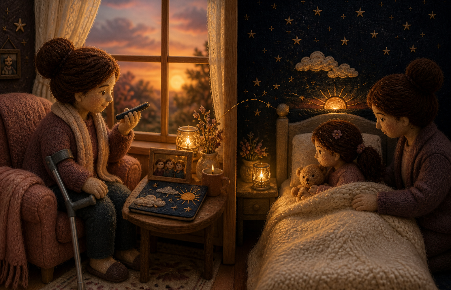 How a Personalized Story Can Help a Child Feel Close to Someone Far Away