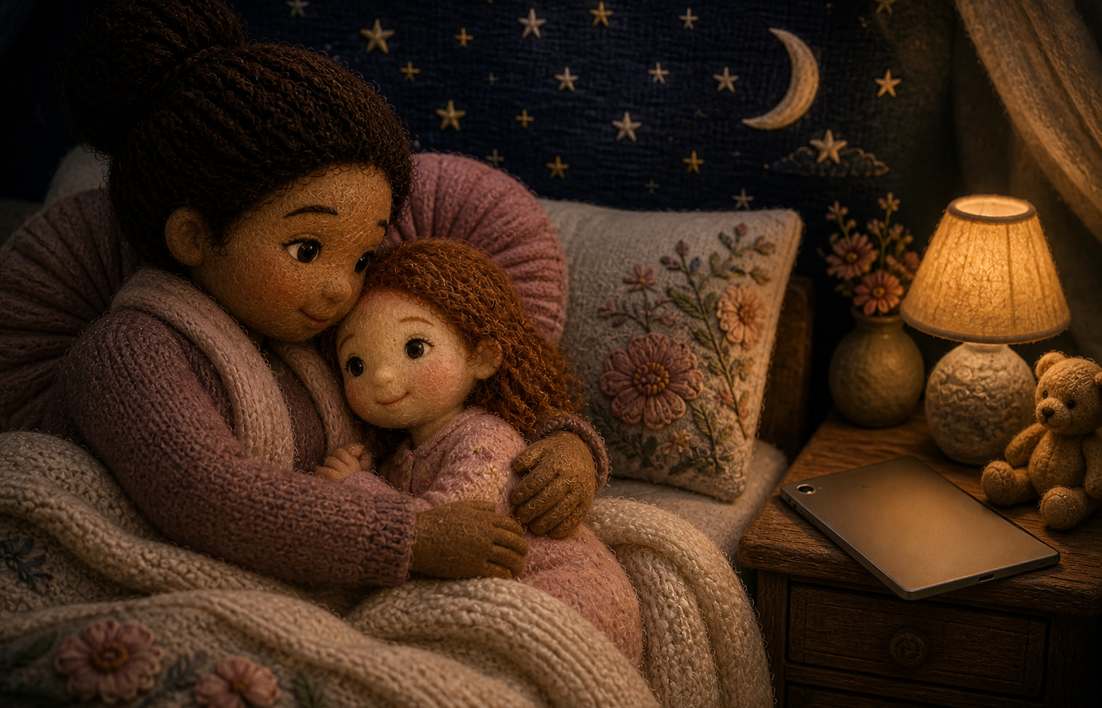 From Screen to Sleep: A Gentler Way to Read Digital Stories at Bedtime